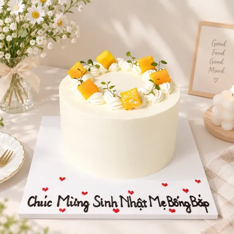 Bánh kem xoài tươi
