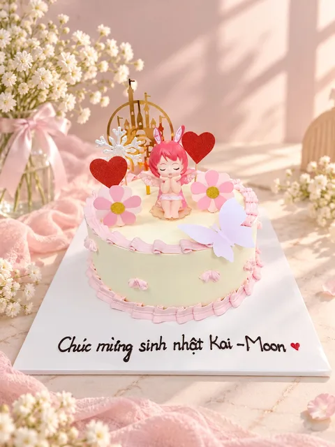 Bánh sinh nhật lâu đài công chúa