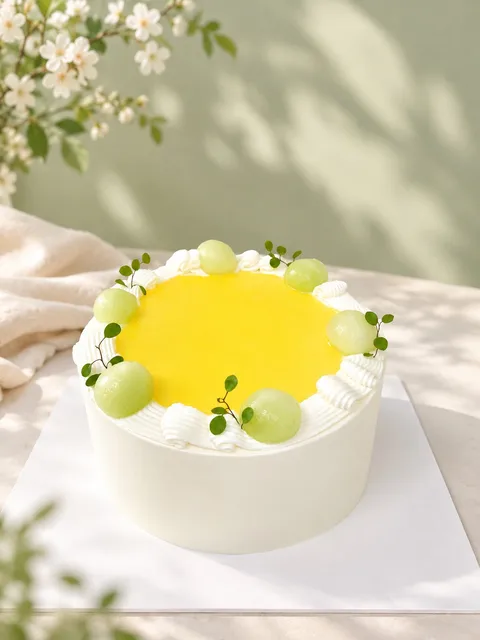 Bánh kem chanh dây dưa lưới